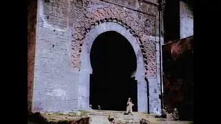 Voyage en couleur de 120 ans dans le passé : Rabat –La Kasbah des Oudaya .