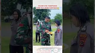 Suami polisi militer dan istri polwan😱 #tni #polisimiliter #PM #komando #polwan #kopassus