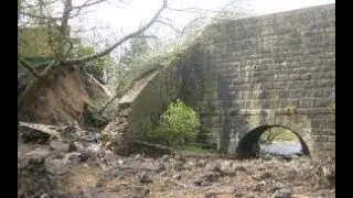 The Rochdale Canal : Chadderton : Irk Aqueduct : repaired