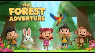 The Forest Adventure &ndash; A Magical Journey with Kids and Animals | 3D Cartoon Animation Song