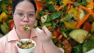 HOW TO MAKE ARABIC SALAD | ARABIAN SALATA