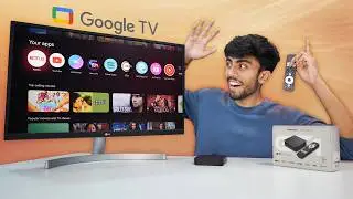 I Converted My Monitor into Android System 🔥Installing Best Budget Google TV...Android APP/Games?