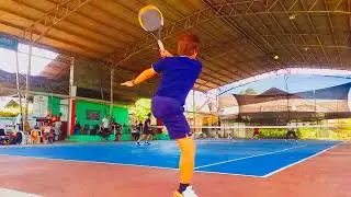 Leo/Raffy VS Romy/Rose. tennis -friendly game @DCPTC