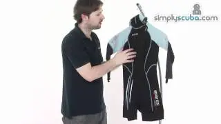 Mares 2nd Skin Shorty She Dives Wetsuit - www.simplyscuba.com