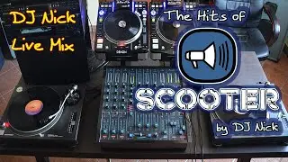 Scooter's Greatest Hits - 90's Techno / Euro-dance, live vinyl mix by DJ Nick