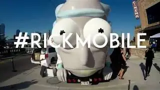 Rickmobile - Rick And Morty Don't Even Trip Tour Bus - Dallas 2017