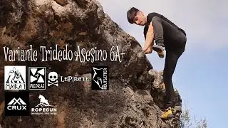 Variante Tridedo Asesino 6A+ | Tamaj&oacute;n Boulder | Sector el M&eacute;todo