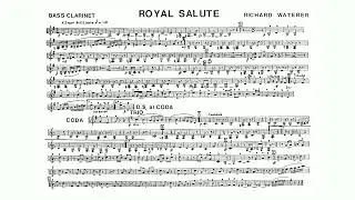 Royal Salute by Richard Waterer: Bass Clarinet