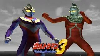 Ultraman FE3 (Versus Mode) - Ultraman Tiga vs Ultraman Seven  (hard) #ultraman