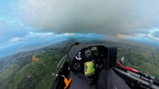 Racing the sunset - A final glide