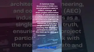 WHAT IS COMMON DATA ENVIRONMENT? #learningrevit #revit #bim #tutorial #cloudserver #cde