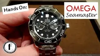 Omega Seamaster Diver 300M Chrono / 210.30.44.51.01.001 und 210.30.44.51.06.001 / Hands On