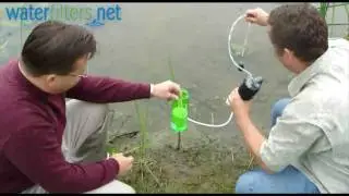 Katadyn Vario Camping Water Filter System 8014931: How to filter contaminated water