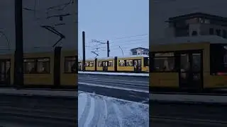 Bombardier Flexity GT8-08ZR 9056-B . Маршрут 17 #music #музыка #транспорт #трамвай