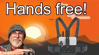 Hands free smartphone chest mount! IT REALLY IS HANDY!
