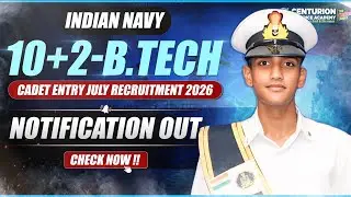Indian Navy 10+2 B.Tech PERMANENT COMMISSION: Everything You NEED to Know! #joinindiannavy #naval
