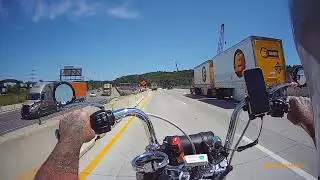St Louis, Missouri on Interstate 44 Aug 6, 20 Scenic Bike Ride Videos, Motorcycle Videos #fypyoutube