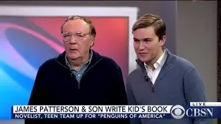 James Patterson and his son's new children's book has a lot of penguins