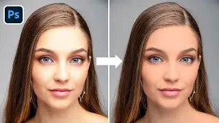 Remove Face Shine in Photoshop with Masking Technique