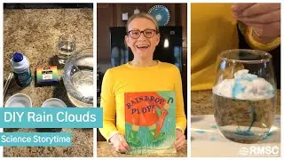Science Storytime: Raindrop Plop & DIY Rain Clouds