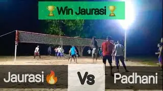 Vollymatch jaurasi vs padhani team full match injaurasi ground win jaurasi 🔥#vollygame#jaurasiground