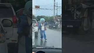 Takut diculik badut 🤡 🐦 #shorts #trending #viral #fyp #bocil #badut #lucu #jalanan #keretaapi #gas