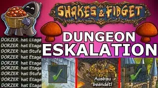 Shakes & Fidget - HEFTIGSTES VIDEO/ Dungeons Pilzen mit Gladiator 15 #054 SFGame