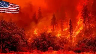 California In Fire: Huge Fire In Central California, Burning 83,000 Acres Of Forest