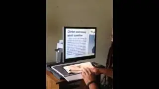 Optelec Clearview Desktop Reader
