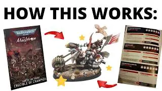 The Maelstrom: Crucible of Champions - Custom Character Rules for Warhammer 40K