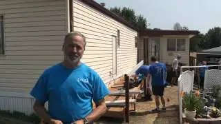 Bill DiGuisppe leading Blitz Build Crew