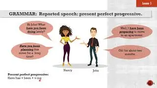 ALC Book 23 Reported Speech.Present perfect progressive