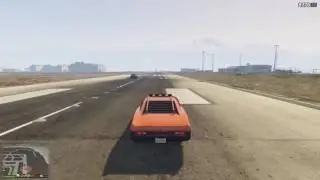 GTA Airport Drag Race (Duke O'Death vs. Schafter V12 Armored)