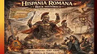 🎵 Hispania Romana · Rock histórico | 2º Bachillerato · ESO · EBAU · Historia de España