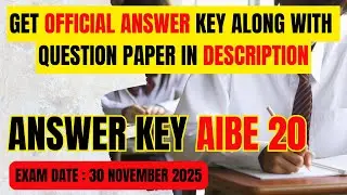 AIBE 20 &mdash; получите ответы и тестовые задания в описании | Всеиндийский экзамен на адвоката 2025 года