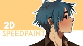 Speedpaint | 2D GORILLAZ