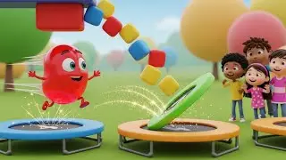 Fall Guys Jelly Bean Rolled Past the Finish | Kids Songs & Nursery Rhymes