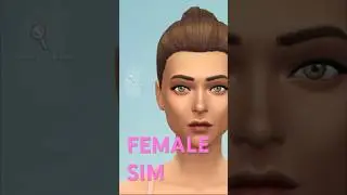 How to Make Female Sims in the Sims 4 #sims4 #ts4 #sims