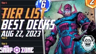 Это САМАЯ РАЗНООБРАЗНАЯ мета из всех?? - Marvel Snap Weekly Tier List Deck Techs, 22 августа 2023 г.