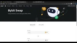 Official Bybit DEX is glitched