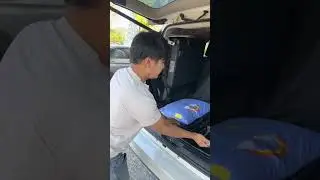 Adjusting the groove of the rear door of the Fortuner.ปรับตั้งร่องประตูท้าย #ตัวถังและสีรถยนต์