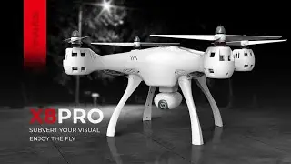 Syma X8Pro GPS RC Drone WiFi FPV HD Camera Unboxing and Review