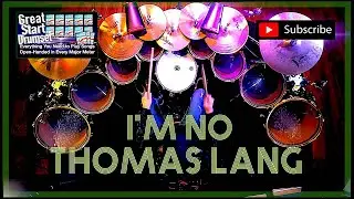I'm No Thomas Lang - Mirrored Kit Minute:Linear Squared -LARRY LONDON #drums #music #viralvideo #top