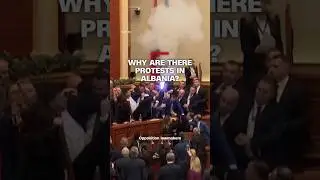 Why are there protests in Albania?