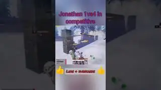 Jonathan PMWL 1vs4 clutch | Jonathan vs team RPG | Esports.