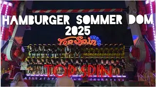 Hamburger Sommer Dom 2025 - Offride ☆Top Spin Fresh☆ (Decker-Schaak) ▪︎Kirmes Marvin▪︎