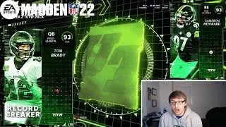 INSANE PULLS!!!! LTD TIME TOTW TOM BRADY!!! Madden NFL 22!!!