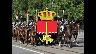 Marche du 4&egrave;me Escadron du 1er R&eacute;giment des Guides (Belgian Army March)