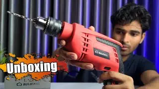 I got a this Drill Machine Combo, Buildskill Pro BGSB13RE 13mm 500W 2800RPM, Unboxing & Review Drill