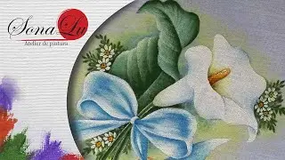 Aula 416 - Copo de Leite com Laço (Semaninha - Quarta)